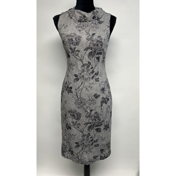 Talbots Dresses & Skirts - Talbots Wool Blend Dress‎ Classic High Neck Sz 2 Slimming Career Business Preppy